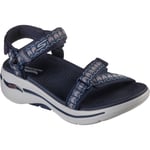 Skechers Go Walk Arch Fit Sandaler Dame - Marinen - str. 39