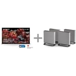 Sony X95L 85" 4K Mini LED Google TV + BRAVIA Theatre Quad 4.0.4 -tuotepaketti