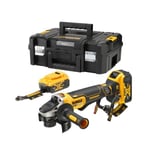 Dewalt DCG406P2LRT-XJ Vinkelslip med batteri, utan laddare