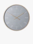 Thomas Kent Nordic Roman Numeral Analogue Wall Clock, 53cm