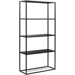 Nordlys - Etagere Bibliotheque Industriel Rangement de 4 Niveaux