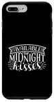 Coque pour iPhone 7 Plus/8 Plus Disponible pour Midnight Kisses New Year Party Design