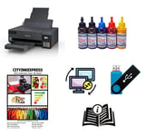 A3 Sublimation Printer Bundle Kit Epson ET-14100 Non Oem Dye Sub Ink ECO-Tank