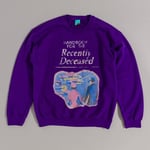 Official Beetlejuice Handbook For The Recently Deceased Purple Sweater