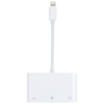 iPhone adapter till USB + 1000M Ethernet + lightning