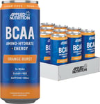 Applied Nutrition BCAA Energy Drink with Caffeine - BCAA Amino Hydrate + Energy,