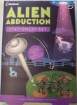 ALIEN ABDUCTION STATIONERY SET IDEAL SECRET SANTA GIFT!