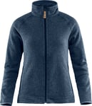 Fjällräven Övik Fleece Zip Sweater Women fleecetröja Marin S - Fri frakt