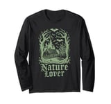 Nature Lover Dark Cottagecore Enchanting Forest Long Sleeve T-Shirt