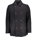 Manteau Guess  Manteau caban homme laine noir