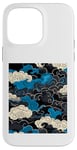 Coque pour iPhone 14 Pro Max Motif bleu au-dessus des nuages