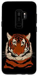 Coque pour Galaxy S9+ Cool Abstract Wild Tiger Spirit Illustration Graphic Designs