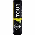 Tennispallot Dunlop Tour Brillance Keltainen Musta