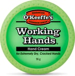 O'Keefes Working Hands Cream 96G Dry Cracked Hands Health Skin Natural Glycerin