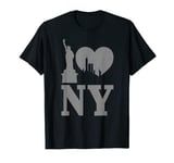 I Love NY New York City Skyline NYC Statue Of Liberty T-Shirt