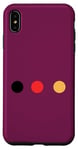 Coque pour iPhone XS Max Noir, rouge, or. Couleurs du drapeau allemand, abstrait, points