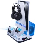 PS5  Adjustable  Cooling  Fan  Stand , Ps5  Cooling  Charging  Stand  with  Head