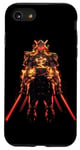 iPhone SE (2020) / 7 / 8 Robot Samurai Warrior Japanese Samurai Ninja Case