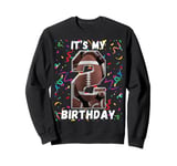 It's My 2nd Birthday Football 2 Year Old Boy Girl Sweatshirt