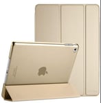 Smart thin ipad pro case gold