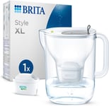 BRITA Style XL Maxtra Pro 3.6L Water Filter Fridge Jug + 1 Cartridge - Grey