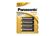 Batterie Panasonic Alkaline Power -AA Mignon 4St.