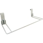 Centrale Brico - Barre pour sèche serviette Blanche - pour tube Plat 36 cm