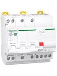 Schneider Electric Resi9 XP RCBO/combination switch 3PN C-characteristic 10A 6kA 30mA class A 90mm