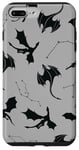 iPhone 7 Plus/8 Plus Black Dragon Celestial Stars Mystical Dark Aesthetic Case