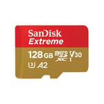 SanDisk Extreme 128 Go MicroSDXC UHS-I Classe 10 Sdsqxaa-128G-Gn6gn Micro Secur