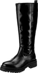 Geox Femme D Iridea C Bottes, Black, 35 EU