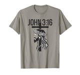 For God So Loved The World Christian Bible Verse John 3 16 T-Shirt