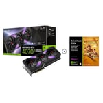 PNY GeForce RTX 4070 Ti Super 16GB XLR8 Gaming Verto Epic-X RGB Overclocked Triple Fan DLSS 3 + Indiana Jones et Le Cercle Ancien