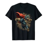 Save the Day with Our Cat Superhero T-Shirt