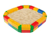 Wader Sandpit with Building Bricks