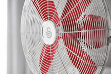 5055322528898 Swan Retro SFA12610RN household fan Red Swan