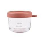 Beaba - Portion verre 150 ml - Terracotta