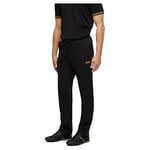 BOSS Mens Hadim 1 Cotton-blend tracksuit bottoms with contrast logo