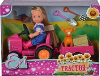 Simba Evi Love Doll With Tractor, 105733518