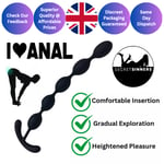 Anal Beads Silicone Huge Ball Butt Plug Expander Sex Toys Bondage Dilator