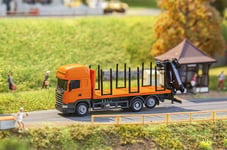 FALLER H0 161634 - Scania R 13 Kurzholz Camion, Car Système (Herpa) Produit Neuf