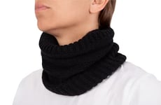 Tour de cou mixte cachemire homme femme fabriqué en Italie écharpe bonnet cachemire hiver unisexe laine mérinos noir gris blanc beige châle chaud taille unique Pashmina couvre-épaules, Noir , Taille