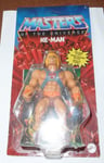 New Masters Of The Universe MOTU He - Man Action figure & Comic Carded Mattel