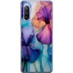 Mobilskal till Sony Xperia 10 III Lite med Magiska blommor motiv