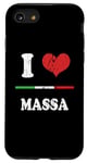 Coque pour iPhone SE (2020) / 7 / 8 Funny I Love MASSA Mignon Italien Citys amoureux vintage