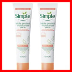  SIMPLE Brightening Eye Gel 25ml [Pack of 2]