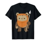 Star Wars Ewok Cute Cartoon Portrait T-Shirt