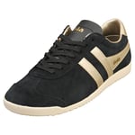 Gola Bullet Pearl Womens Black Gold Casual Trainers - 5 UK