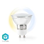 SmartLife LED Spot | Wi-Fi | GU10 | 400 lm | 5 W | Kall Vit / Varm Vit | 2700 - 6500 K | Energiklass: F | Android / IOS | PAR16