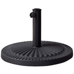 AKTIVE Support de parasol circulaire anthracite 25-48 mm